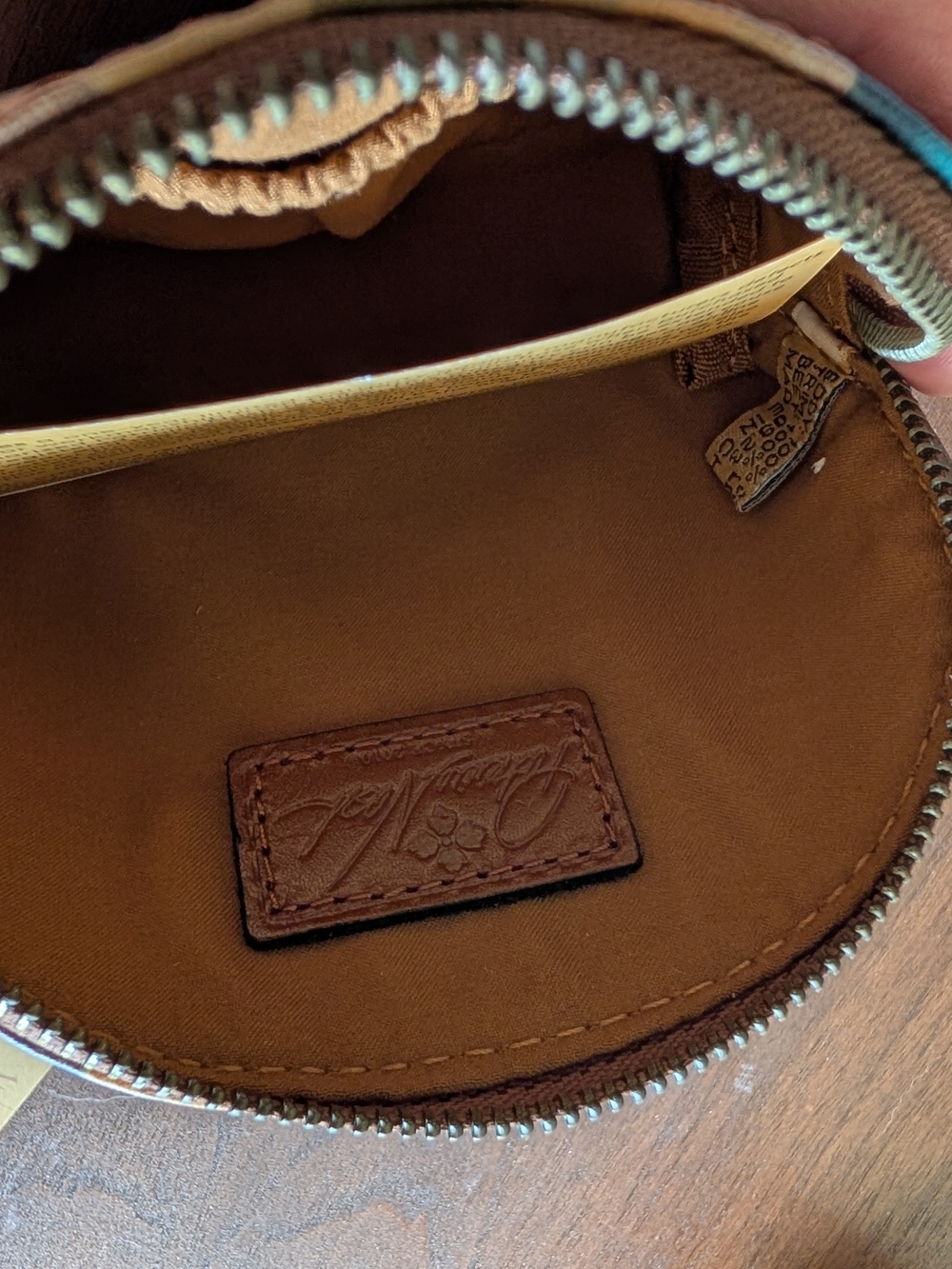 NWT PATRICIA NASH Butterfly Pouch - Picture 5 of 7